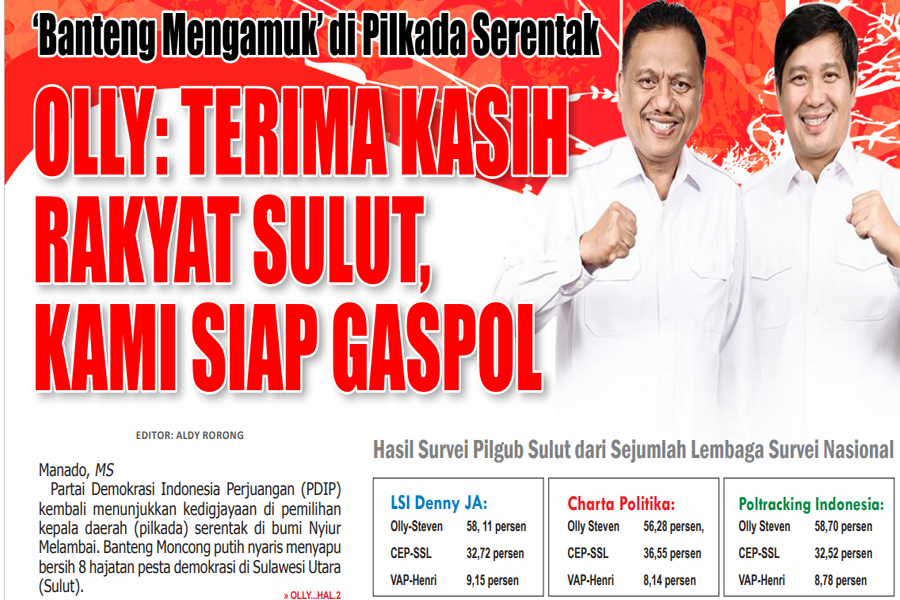 ‘Banteng Mengamuk’ di Pilkada Serentak